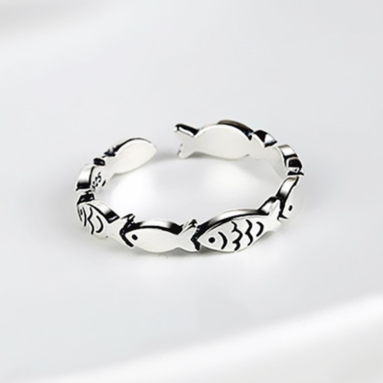 Body Jewelry Wholesale - Fisch aus 925er Sterlingsilber ​ Verstellbare