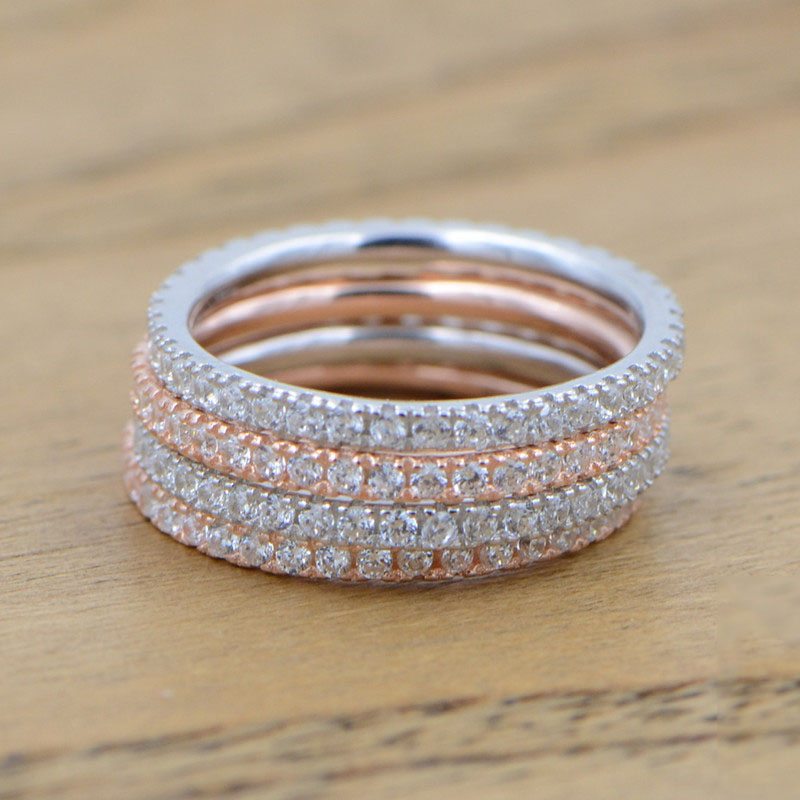 Body Jewelry Wholesale - Echte Rose Gold Farbe Silber Farbe