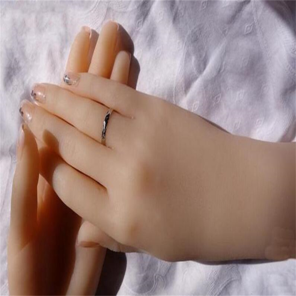 Body Jewelry Plus - Weibliche Handschaufensterpuppe, Körper-Requisiten, Schmuckmodell, Nagelkunst, Halloween-Frau-Finger,