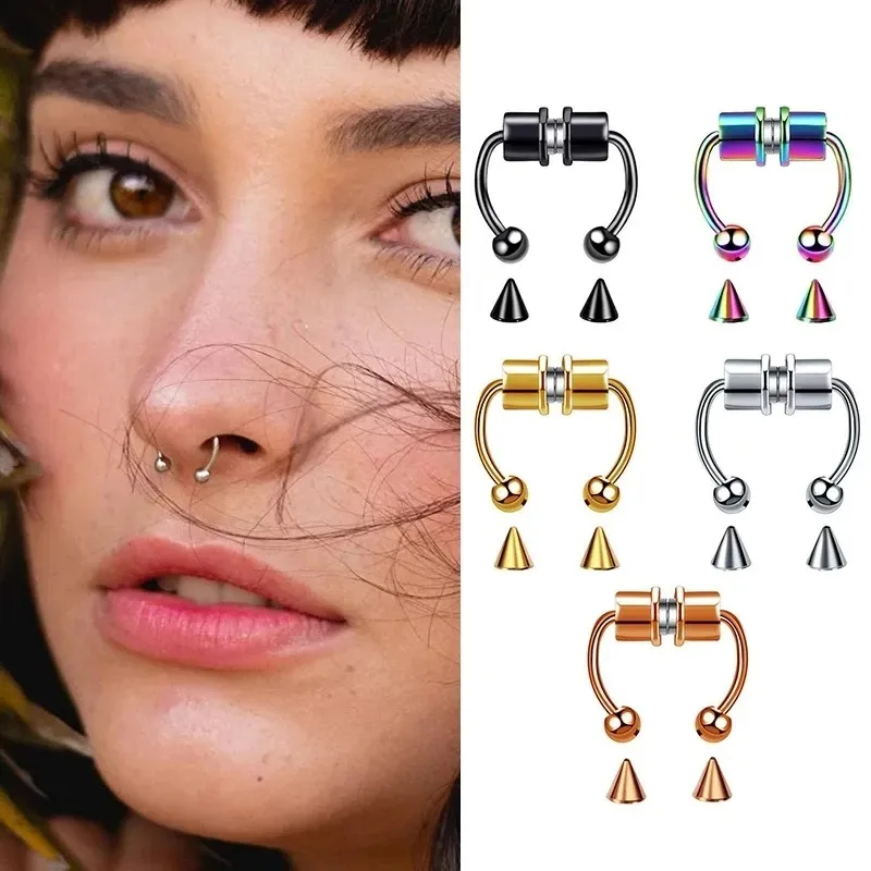 1/2/3 Stück gefälschte magneti – Body Jewelry Septum Bewertung und Preis