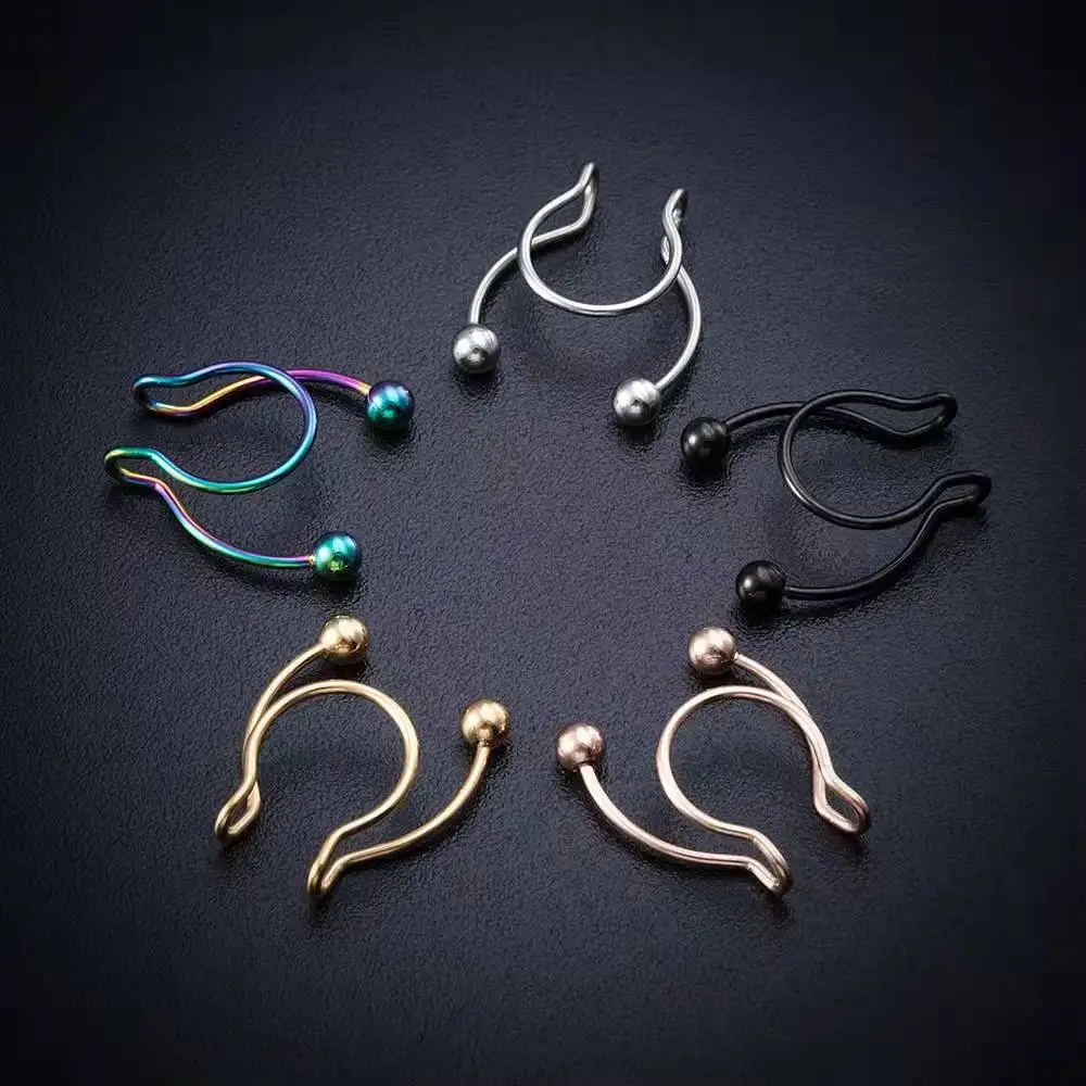 U-förmiger gefälschter Nasenri – Body Jewelry Septum Bewertung und Preis