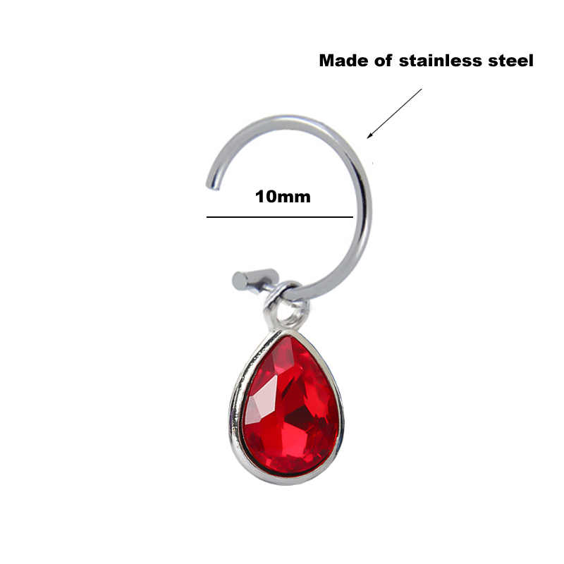 1Pc Gefälschte Piercing Lip Cl – Body Jewelry Septum Bewertung und Preis
