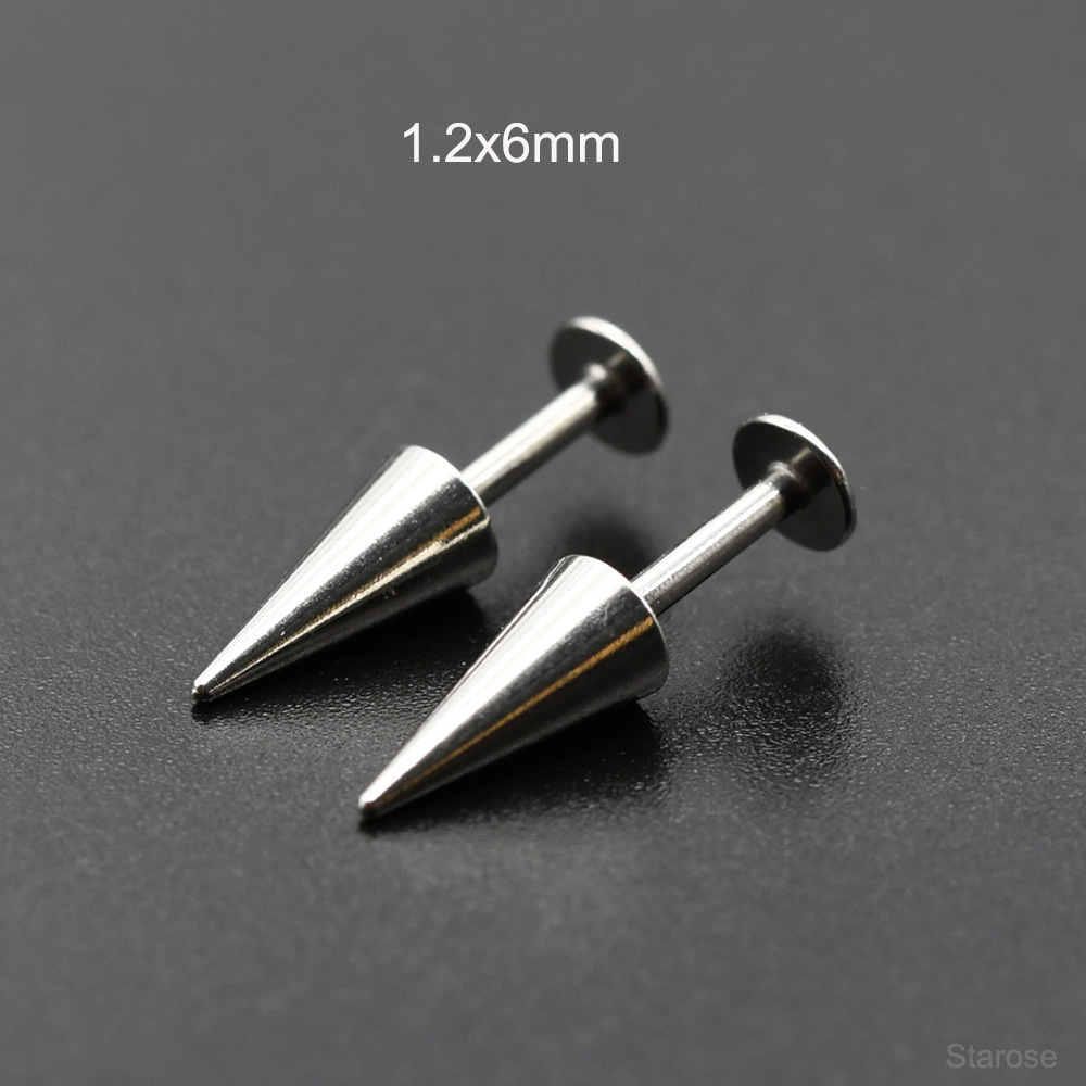 Starose 2 Stück Gothic Cone Ed – Body Jewelry Vertical Labret Bewertung und Preis