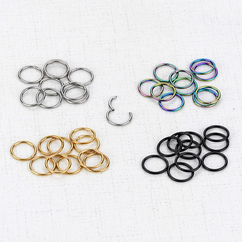 1 Stück G23 Titan Klappsegment – Body Jewelry Septum Bewertung und Preis