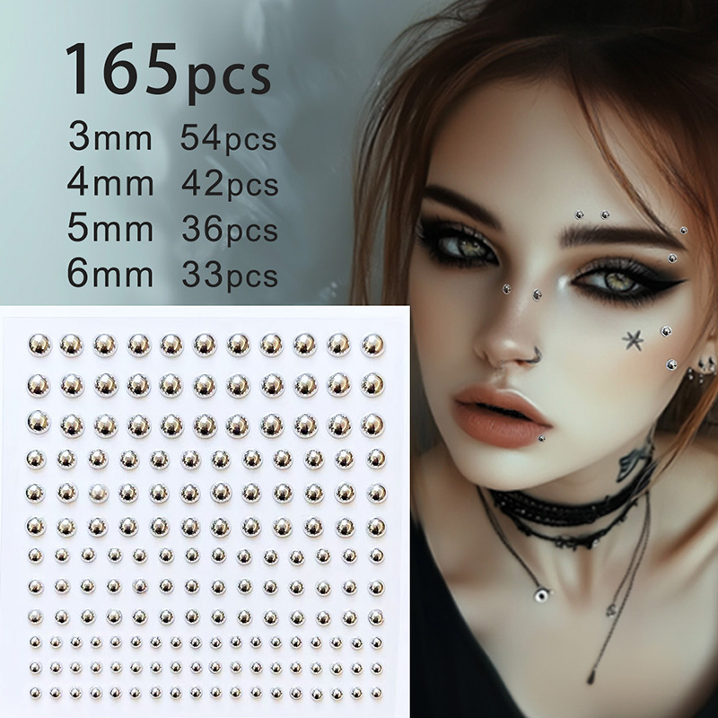 3D Gesicht Augen Party Make-up – Body Jewelry Stickers Bewertung und Preis