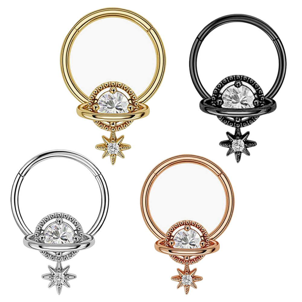 Septum-Ringe Planeten-Schmuck  – Body Jewelry Septum Bewertung und Preis
