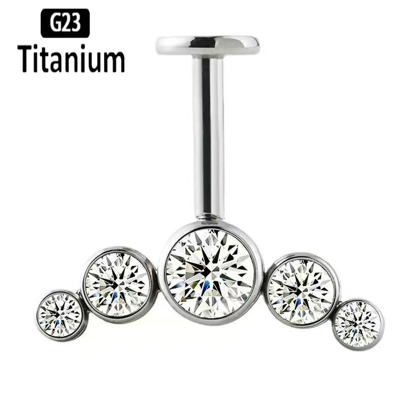 G23 Titan Ohrpiercing mit Inne – Body Jewelry Vertical Labret Bewertung und Preis