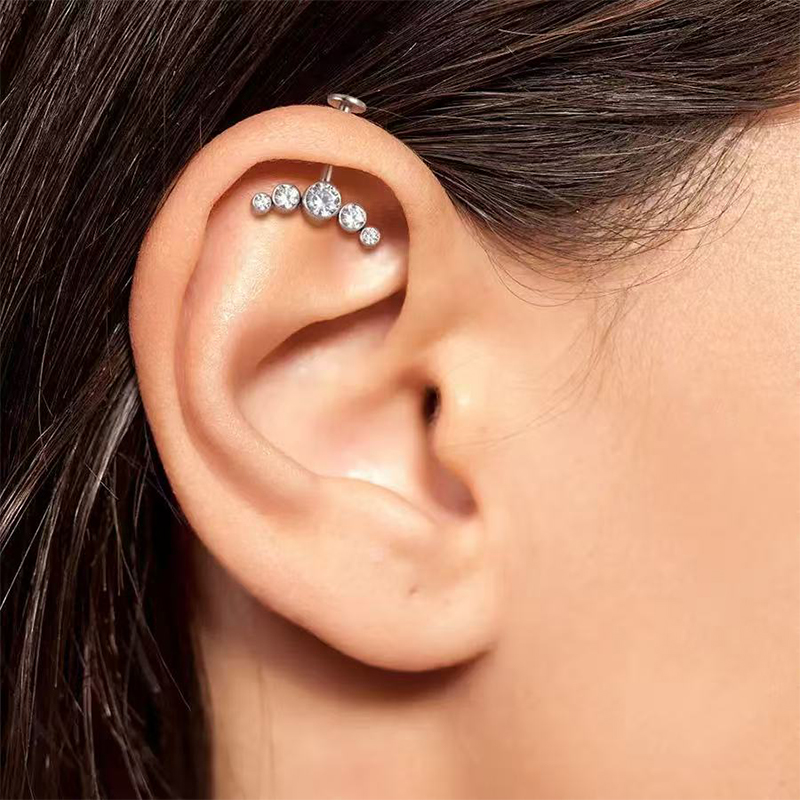 G23 Titan Ohrpiercing mit Inne – Body Jewelry Vertical Labret Bewertung und Preis