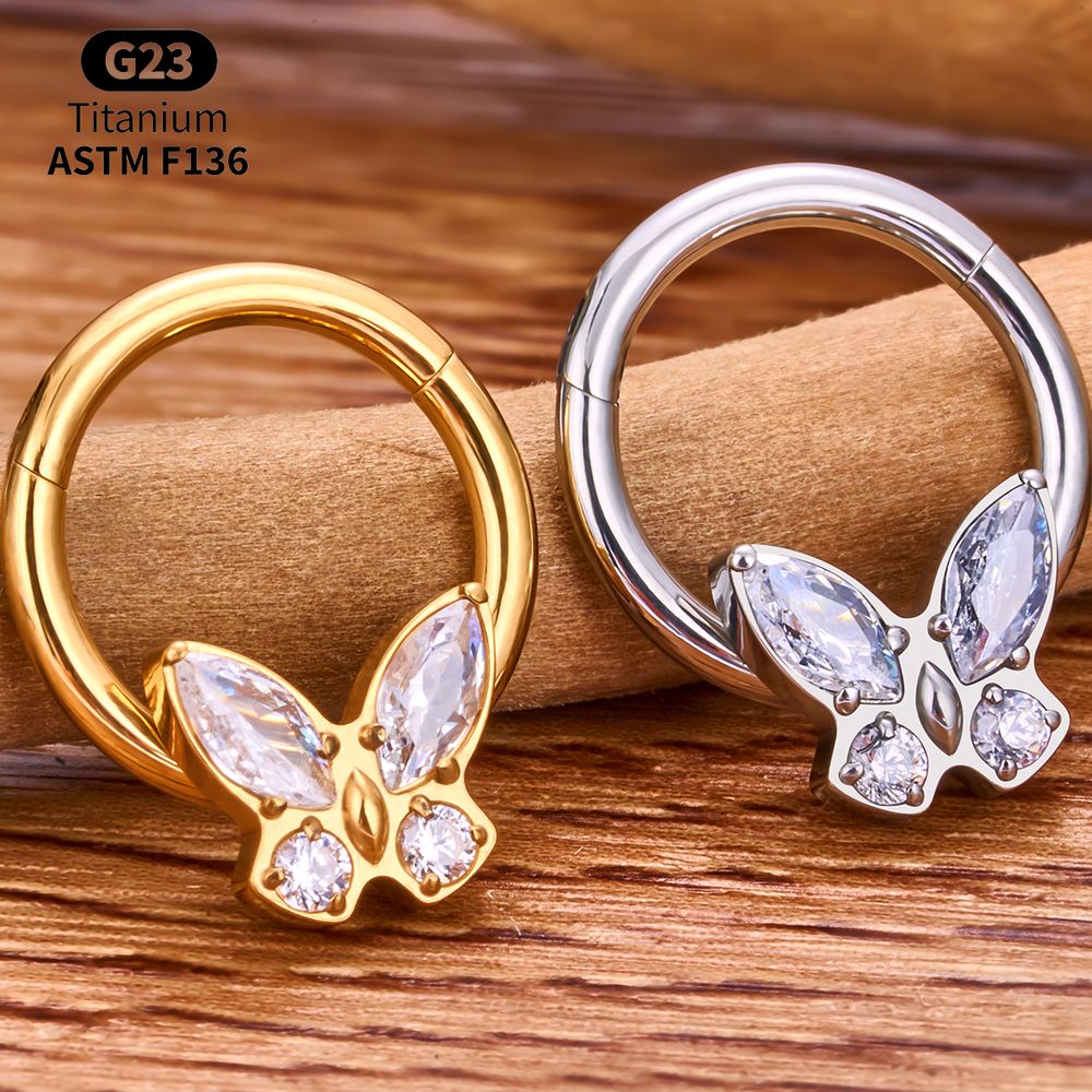G23 Titan Clicker Hoop Set Sep – Body Jewelry Vertical Labret Bewertung und Preis