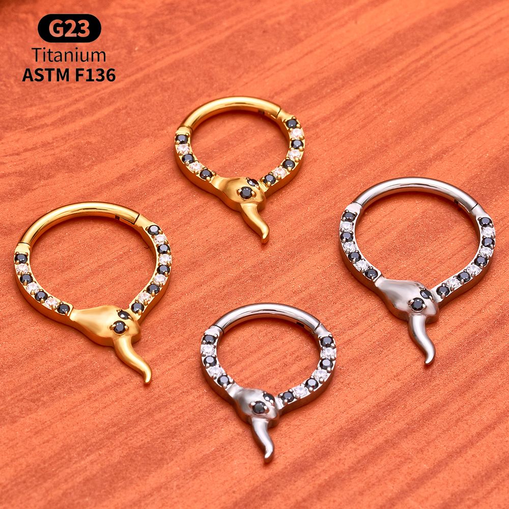 G23 Titan Clicker Hoop Set Sep – Body Jewelry Vertical Labret Bewertung und Preis