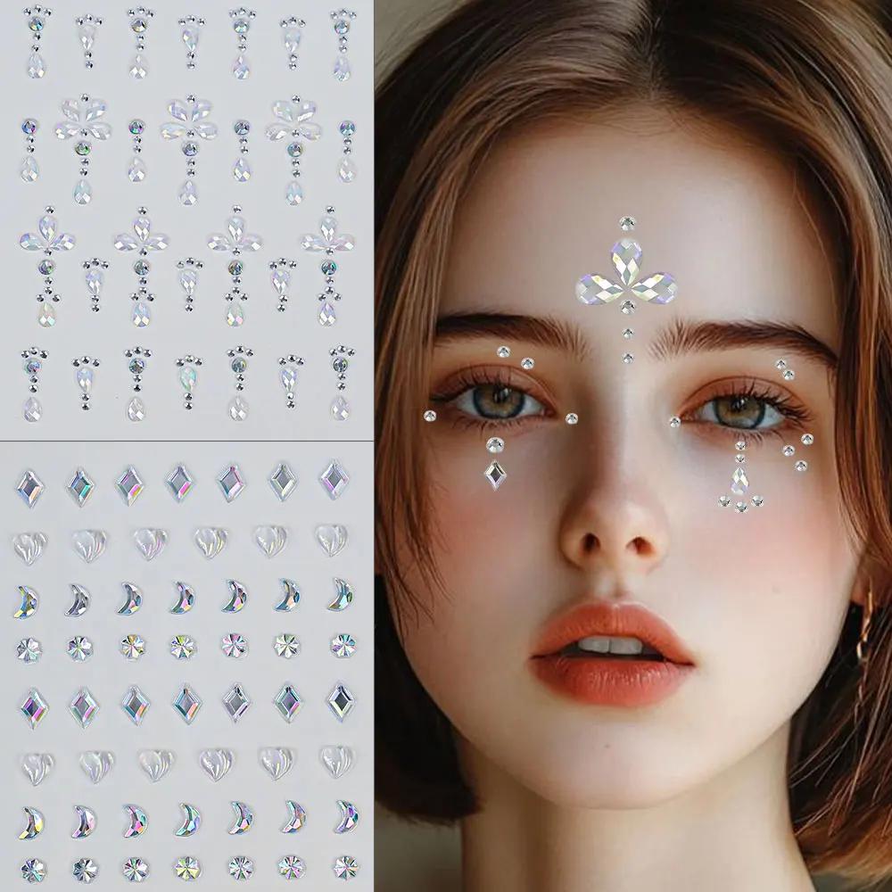 1 Blatt Bunte Bogen / Stern /  – Body Jewelry Stickers Bewertung und Preis