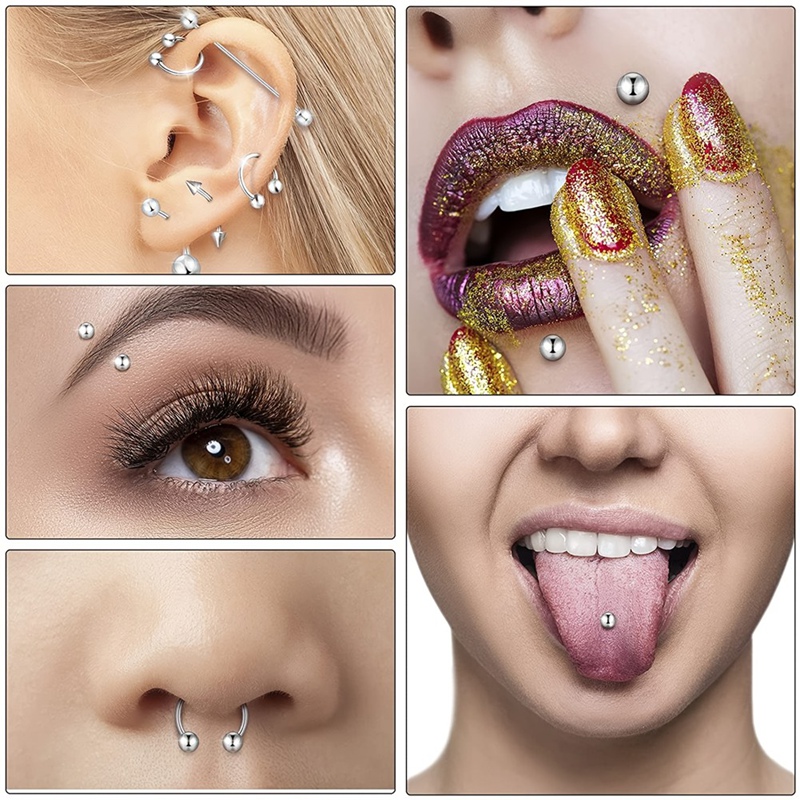 41-teiliges Piercing-Werkzeug- – Body Jewelry Septum Bewertung und Preis