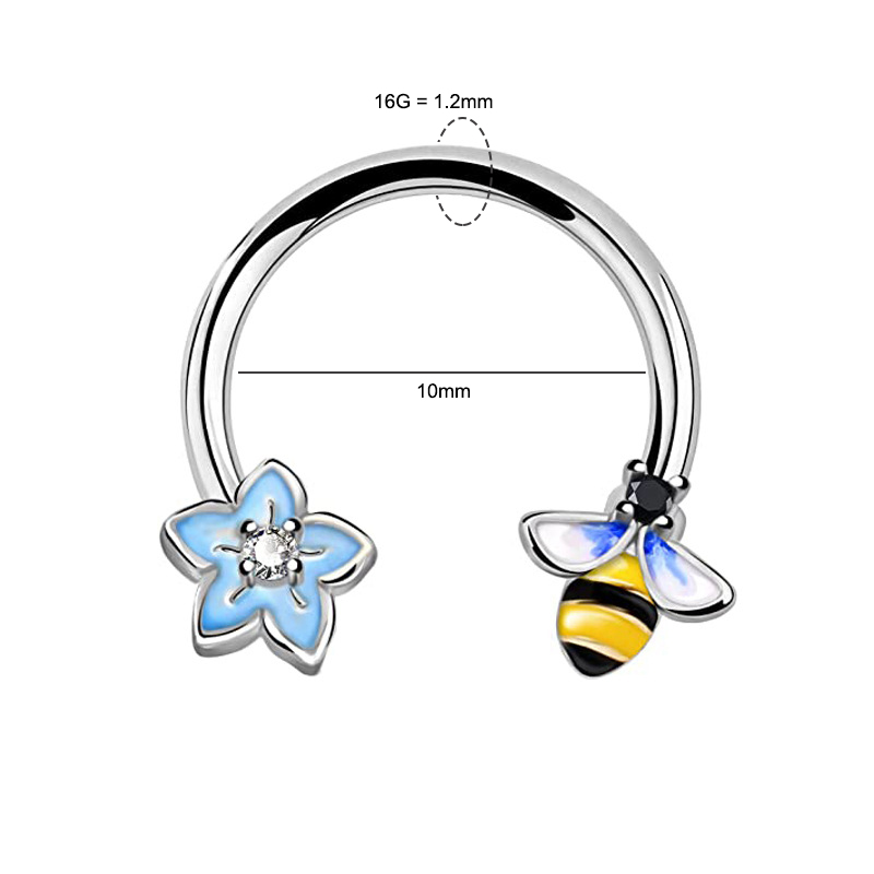 16G Septum Ring Daith Piercing – Body Jewelry Septum Bewertung und Preis