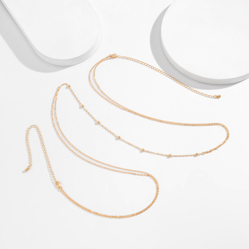 Einfache Brust-Ketten-Halskett – Qualiti Body Jewelry Bewertung und Preis
