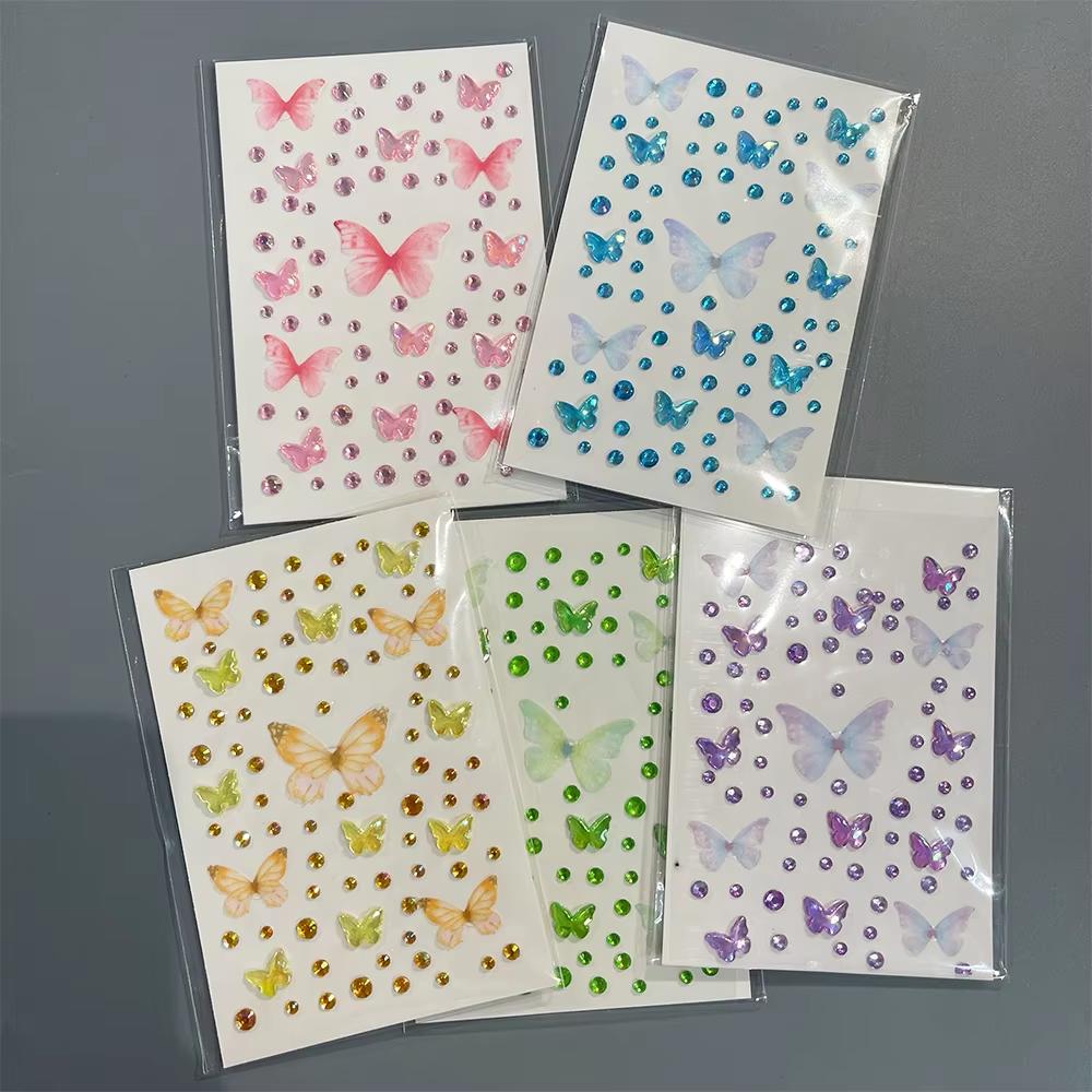 1 Blatt Augen Gesicht Make-up  – Body Jewelry Stickers Bewertung und Preis