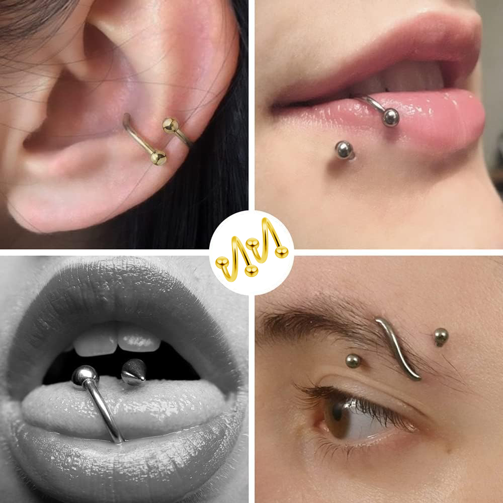 Damen-Spiralohrringe, Piercing – Body Jewelry Septum Bewertung und Preis