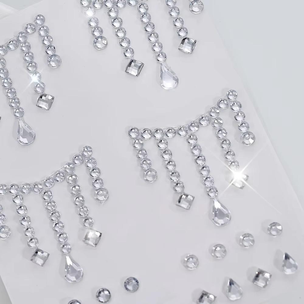 1/5 Blätter Gesicht Schmuck Au – Body Jewelry Stickers Bewertung und Preis