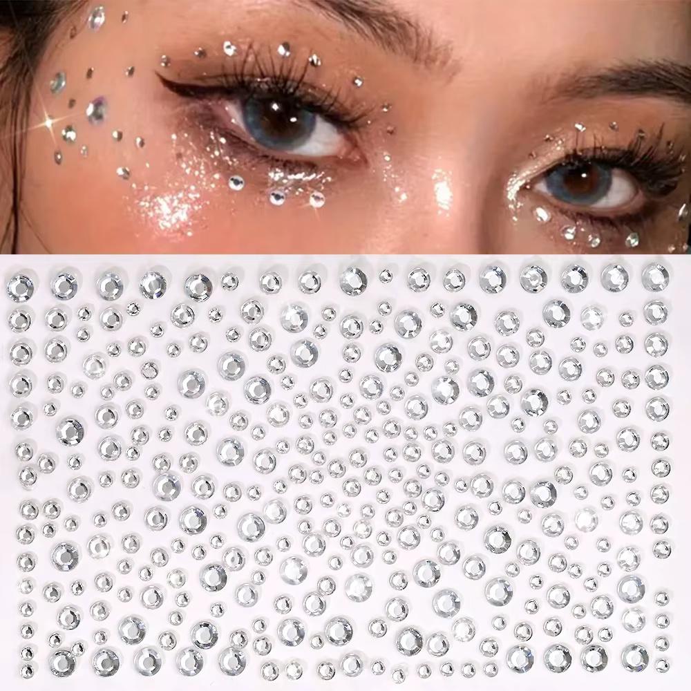 Gesichts-Edelsteine, Gesichts- – Body Jewelry Stickers Bewertung und Preis